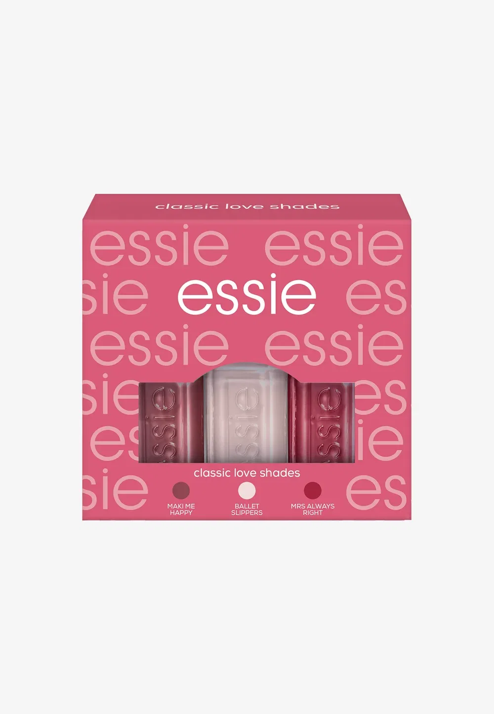 Набор из трех классических оттенков для ногтей "Creative Love" Essie, multi — фото 2
