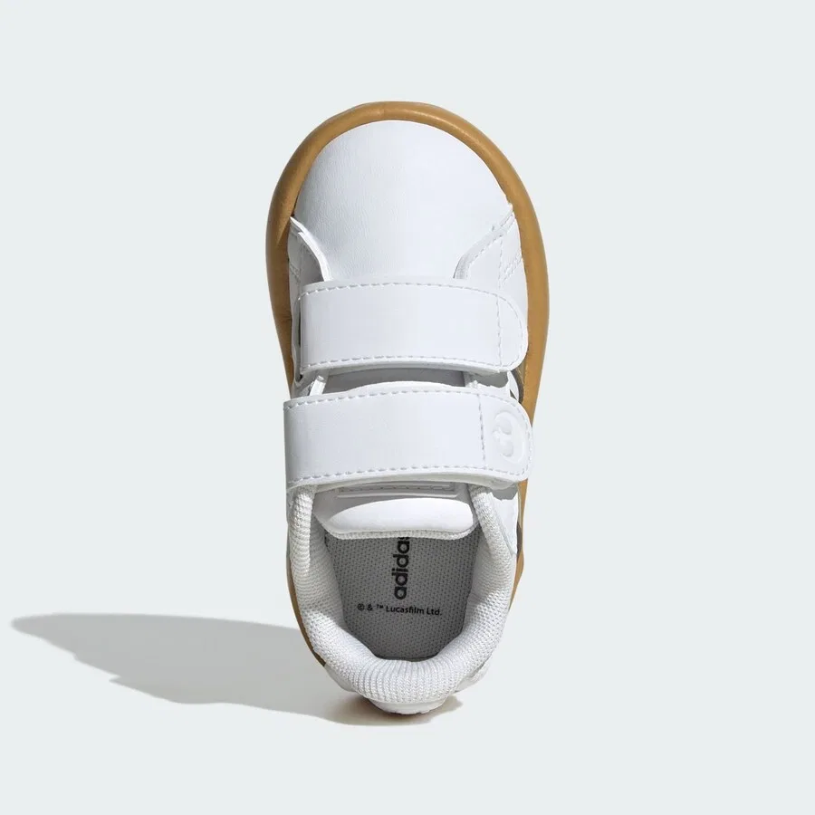 Спортивные кроссовки ADIDAS SPORTSWEAR 'Adidas x Star Wars Grand Court 2.0' белого цвета — фото 3