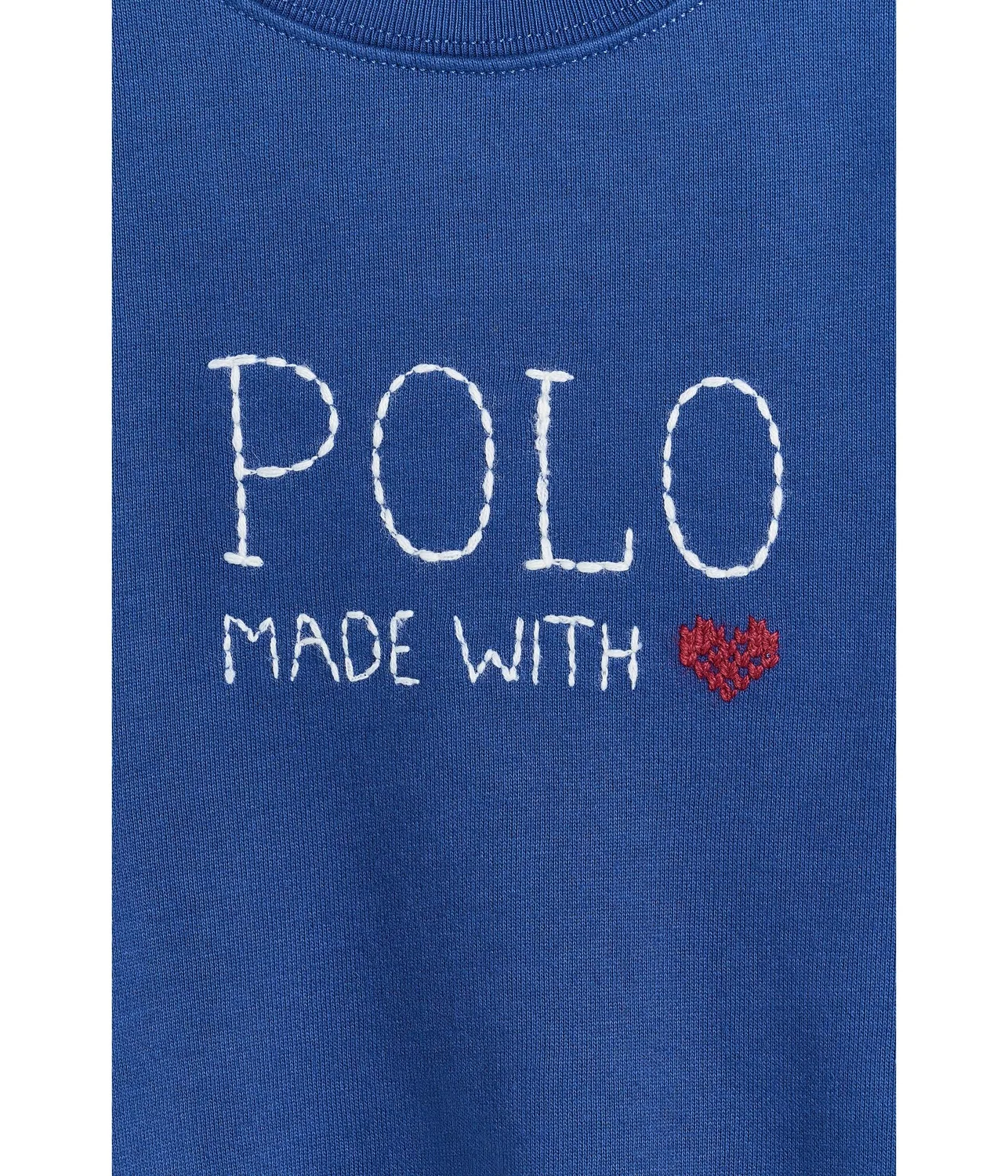 Флисовая толстовка с логотипом (для детей постарше) Polo Ralph Lauren Kids, Dusty Azure — фото 3
