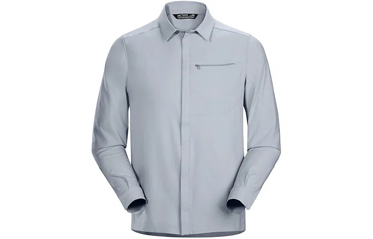 Мужская рубашка с воротником Skyline Arcteryx, Earth Orange — фото 3