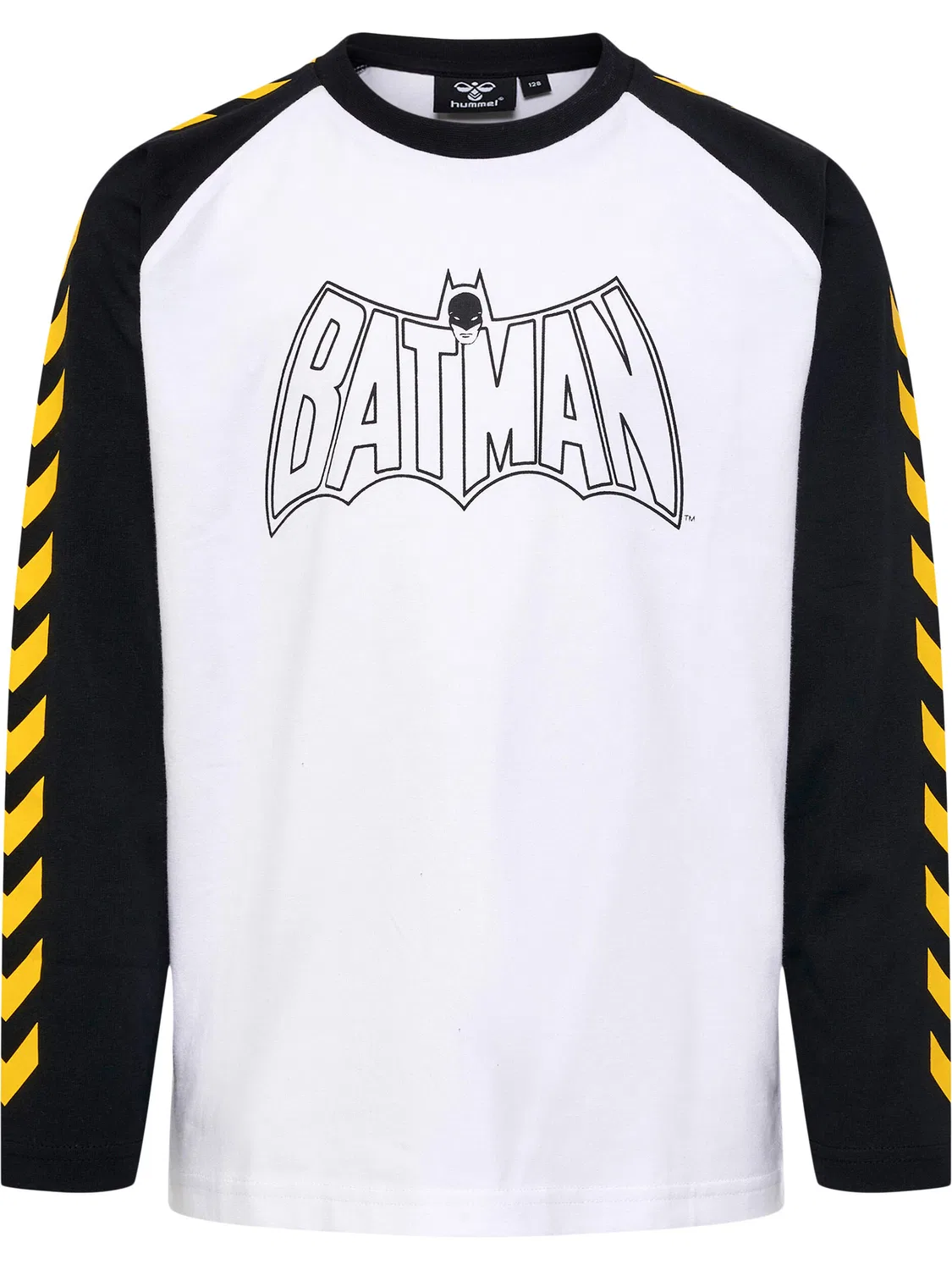 Детское хлопковое лонгслив Hmlbatman Hummel, Weiss