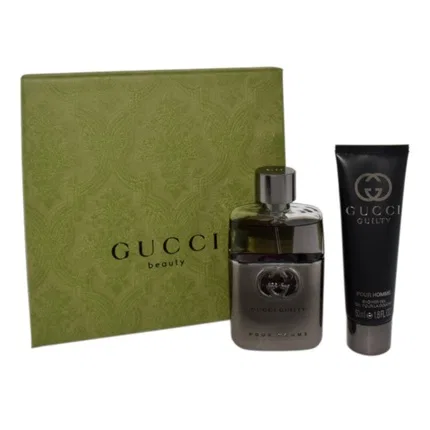 Набор для мужчин Gucci Guilty Pour Homme, 50 мл туалетная вода и 50 мл гель для душа