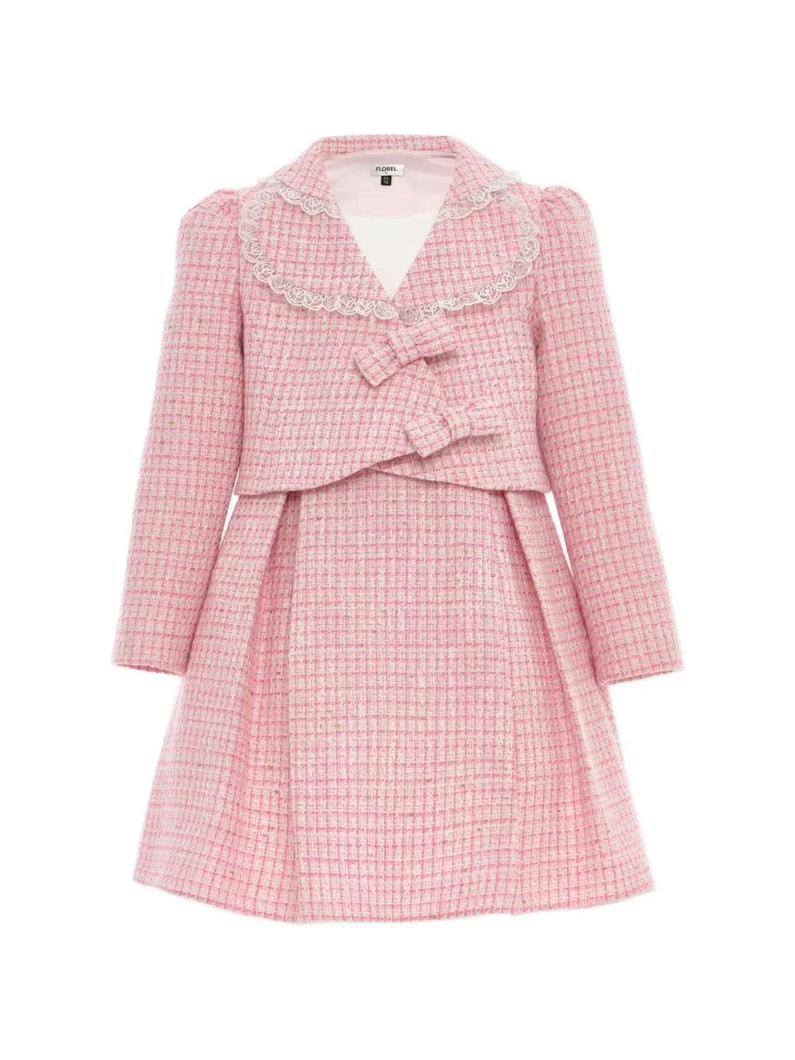 Плиссированная юбка Dress & Fleur, розовый