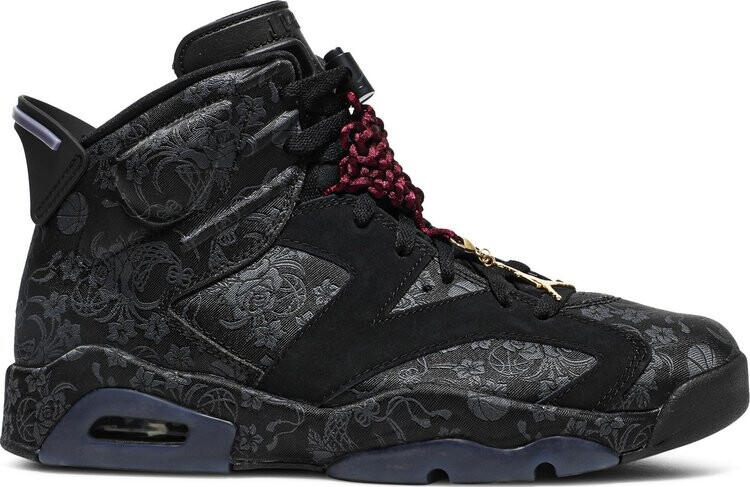 Кроссовки Wmns Air Jordan 6 Retro Singles Day, черный