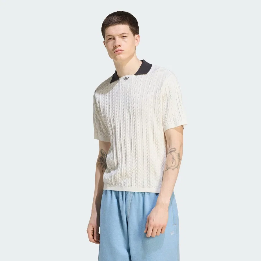 Свитер ADIDAS ORIGINALS белого цвета — фото 2