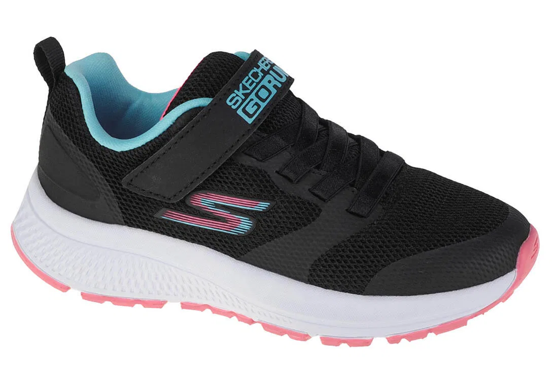 Детские кроссовки для девочек с технологией Air Cooled Goga Mat Skechers Go Run Consistent, Цвет Schwarz