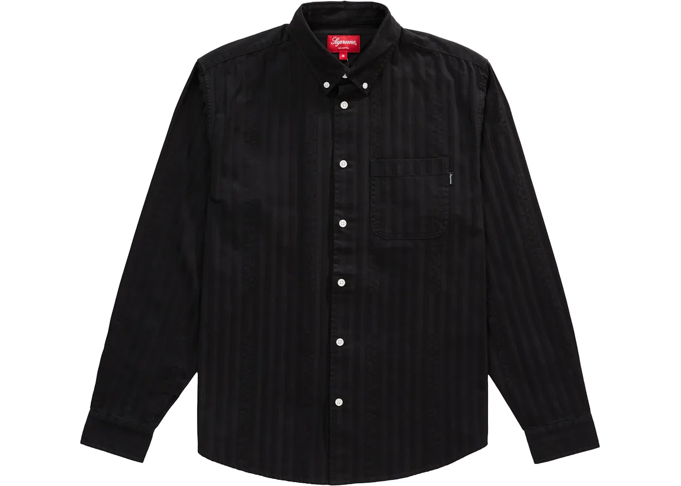 Мужская рубашка из твила Supreme Twill Shirt, Black