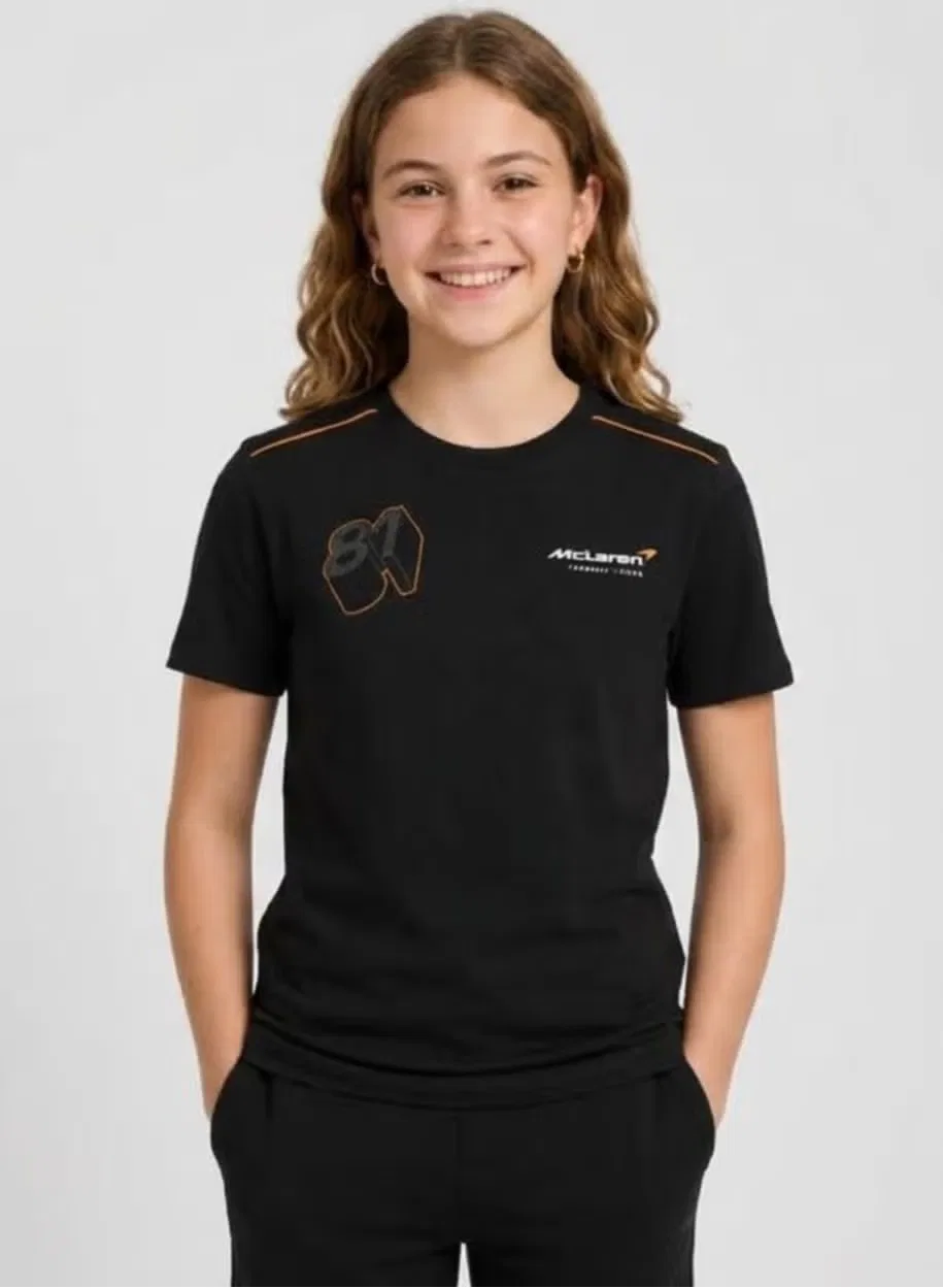 Футболка Core Driver Piastri Mclaren, антрацитовый — фото 4