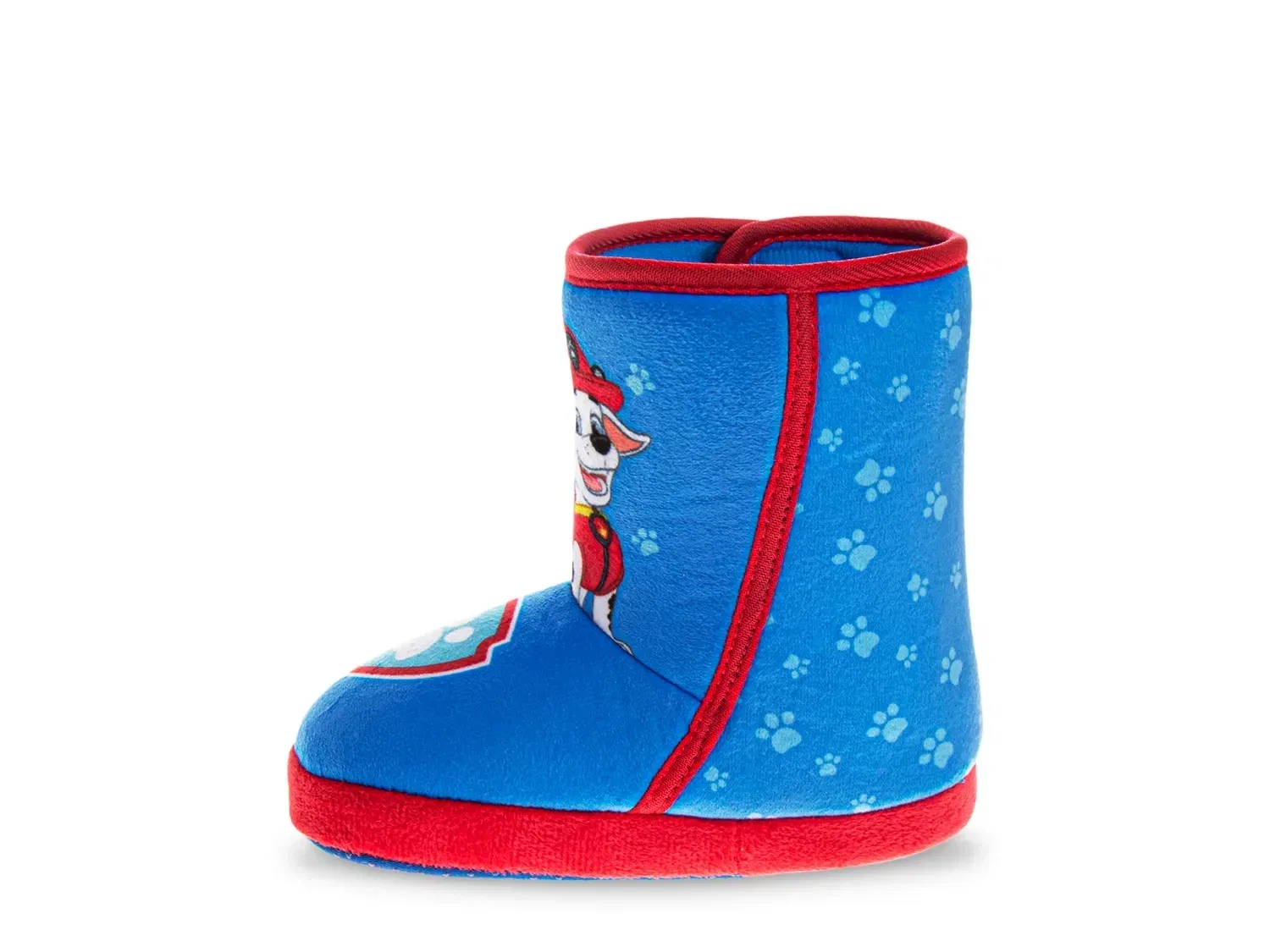 Тапочки-сапожки с персонажами Paw Patrol Marshall и Chase, синие — фото 3