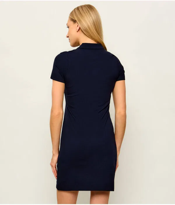 Женское платье из хлопка с эластаном 1985 Tommy Hilfiger, Blu Marino — фото 3