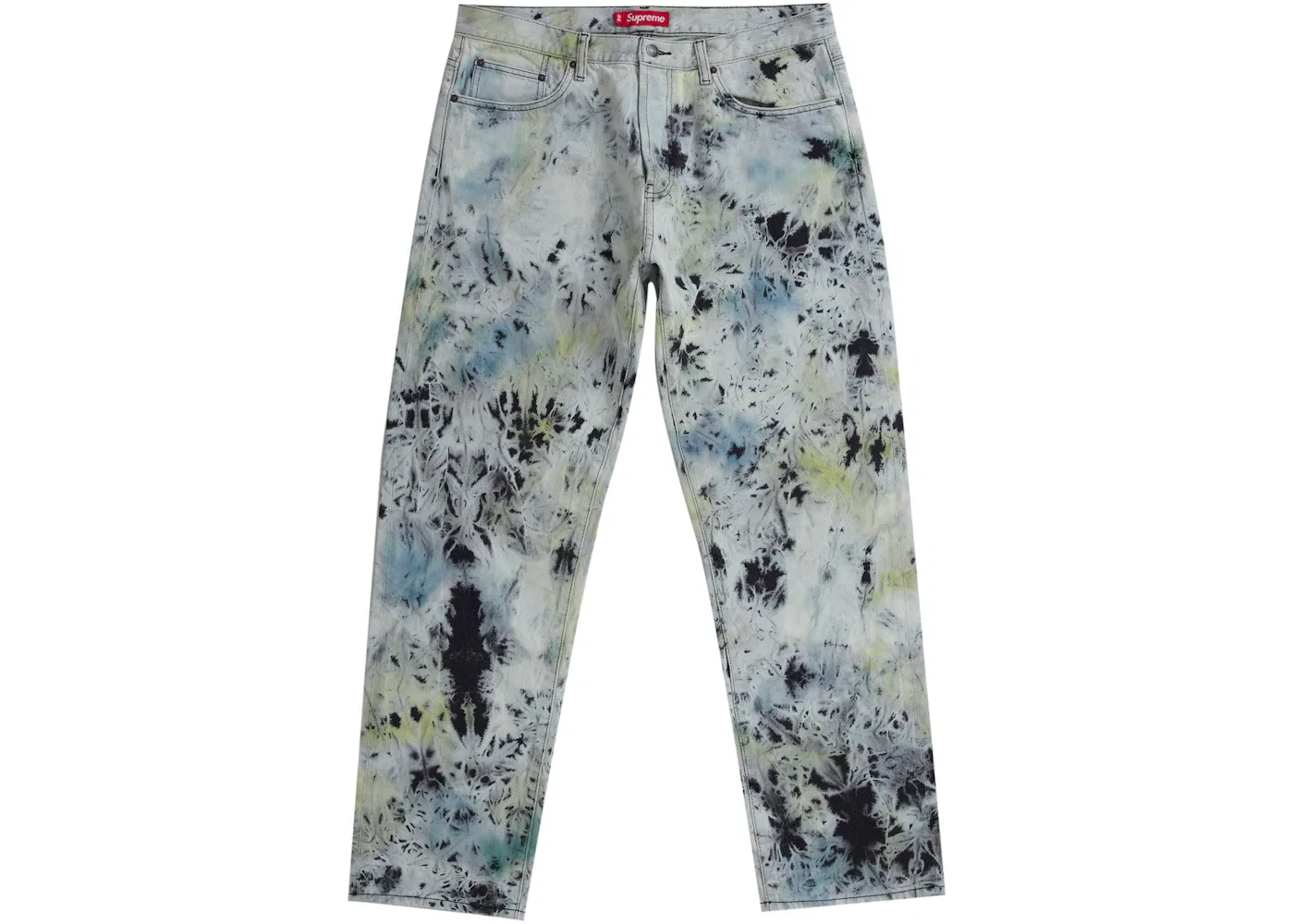 Мужские джинсы Supreme Jean SS26, Tie Dye