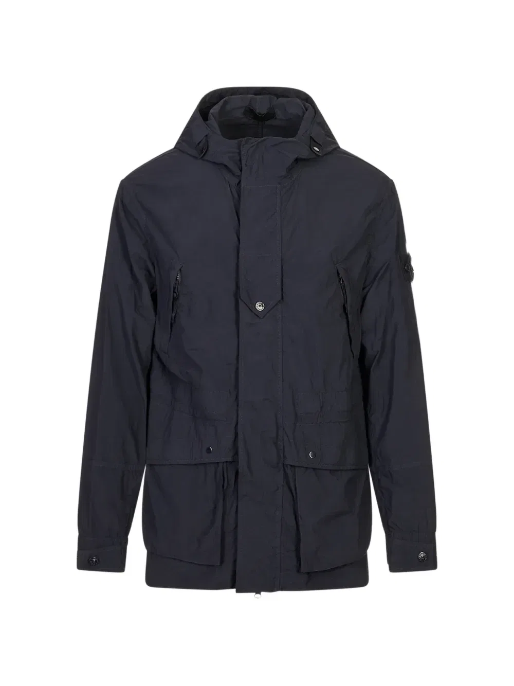 Куртка из нейлона Nylon Smerigliato_S.I. Ghost Stone Island, синий
