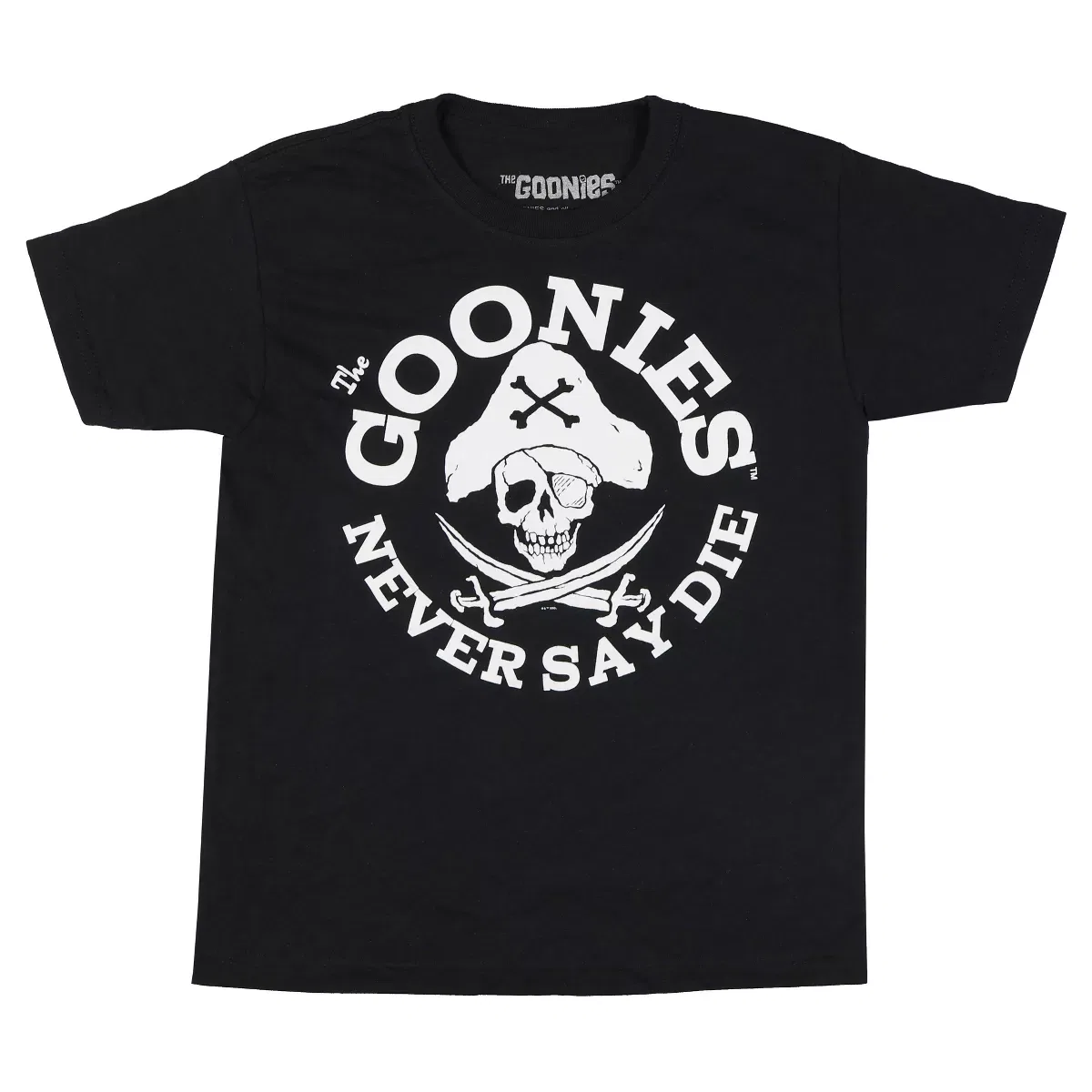 Детская футболка с принтом The Goonies Never Say Die Seven Times Six, Black — фото 2