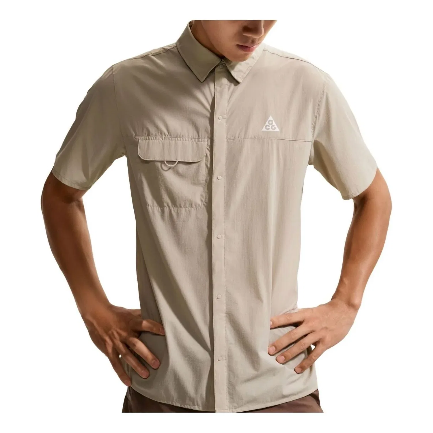 Мужская рубашка Nike ACG Aireez Trail Shirt, бежевый