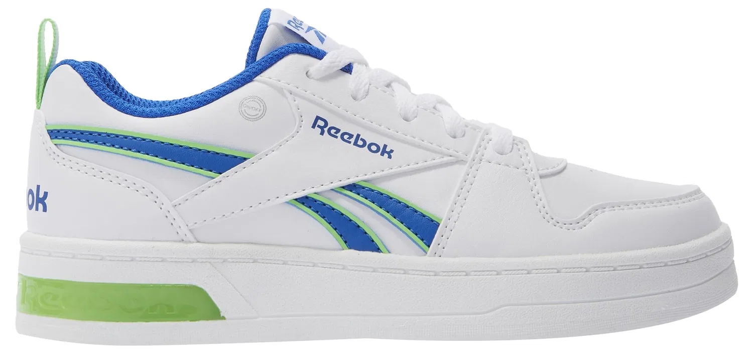 Детские кроссовки для мальчиков с подсветкой Reebok Royal Prime Step N' Flash Reebok, Ftwrwhite Optimumblue Solarlime
