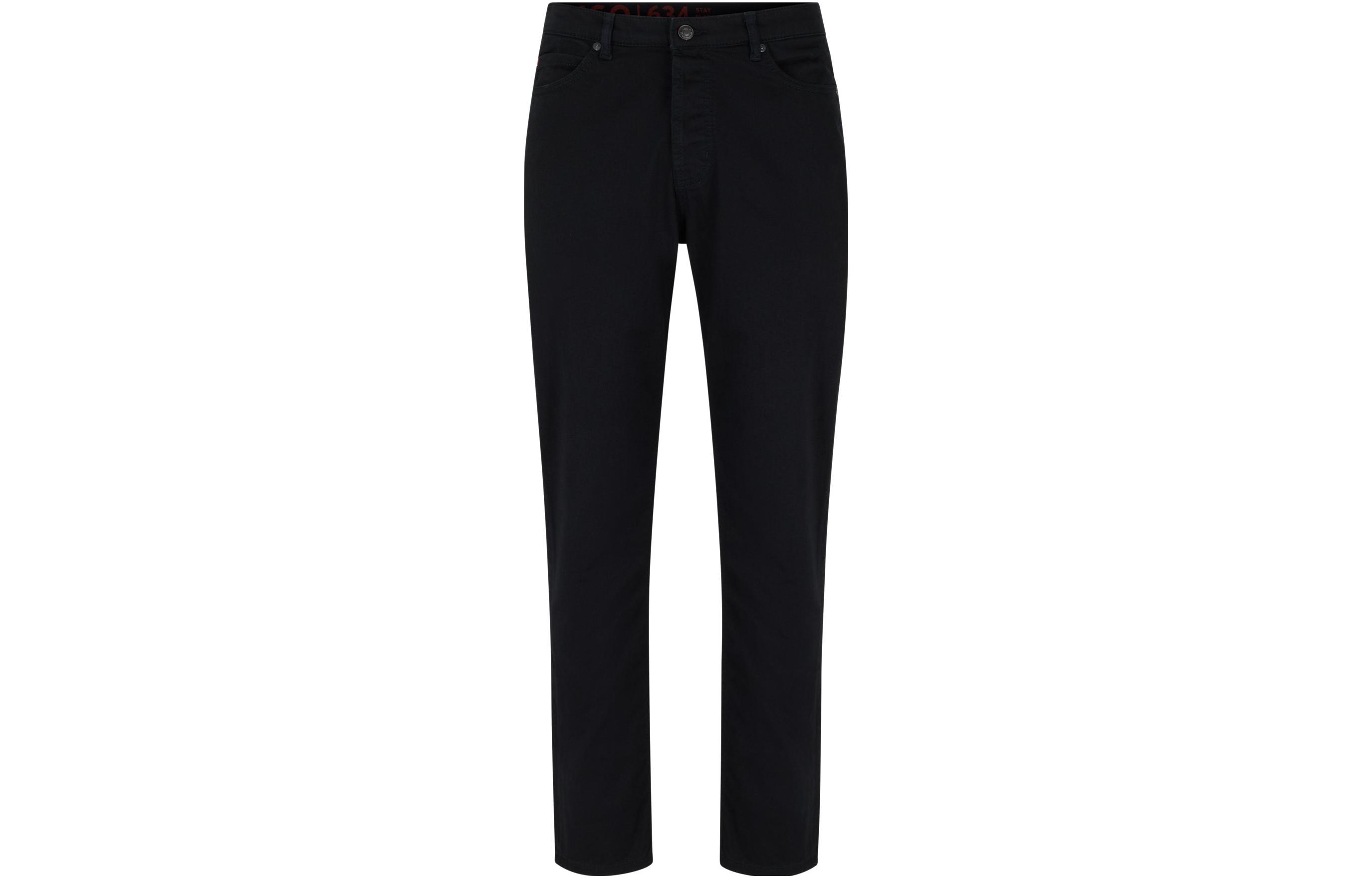 

HUGO BOSS SS23 Повседневные брюки мужские черные