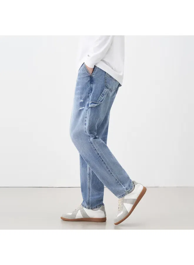 Джинсы прямые классические для мальчиков Gxg.Jeans — фото 4