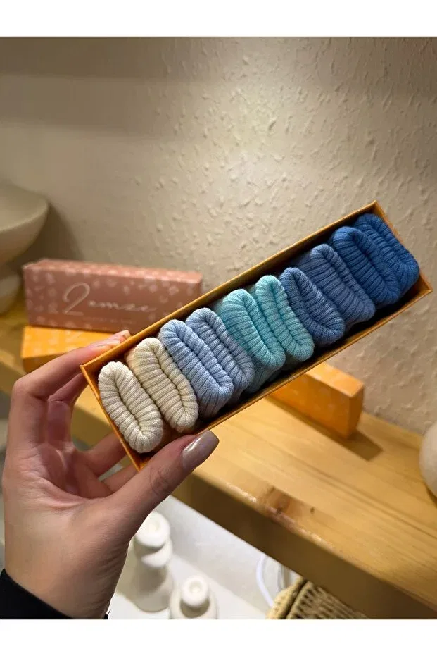 Детские носки для новорожденных хлопковые набор 5 шт Zemze, Multicolor