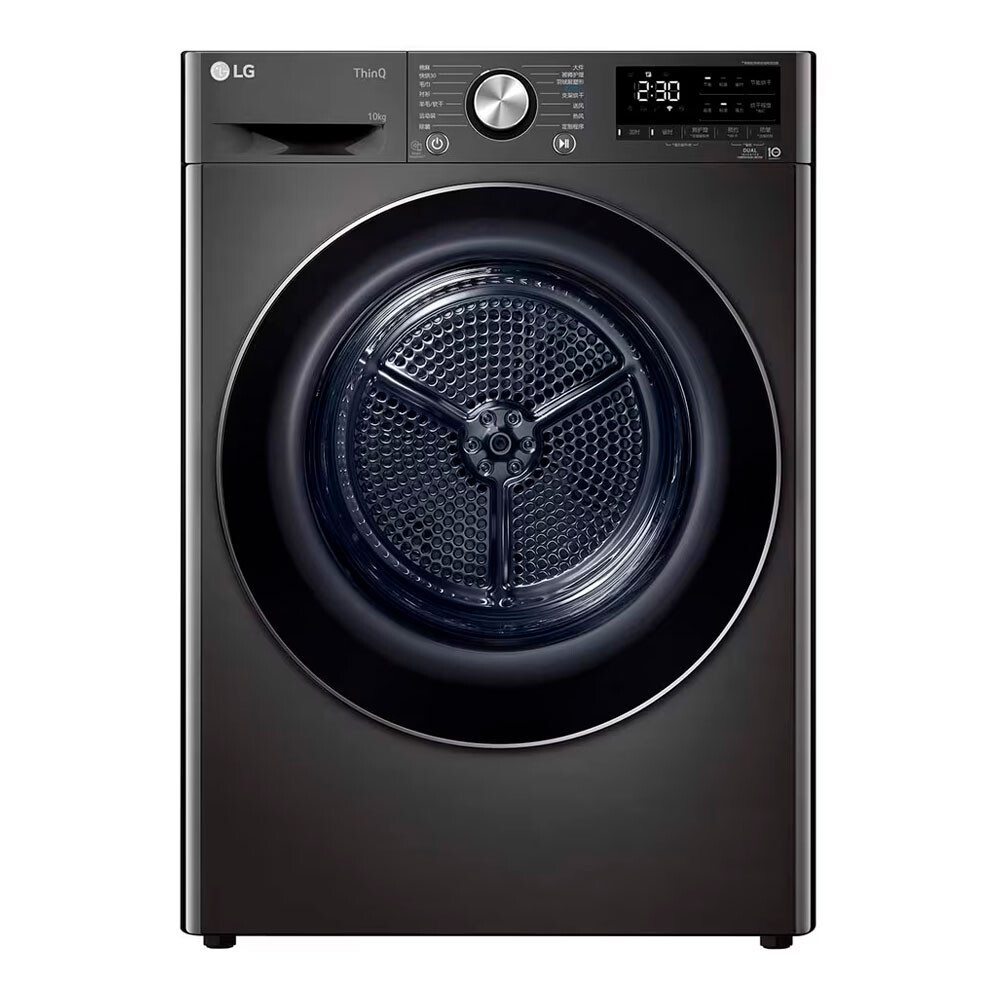 

Сушильная машина LG RH10V9JV2W, 10 кг, чёрный