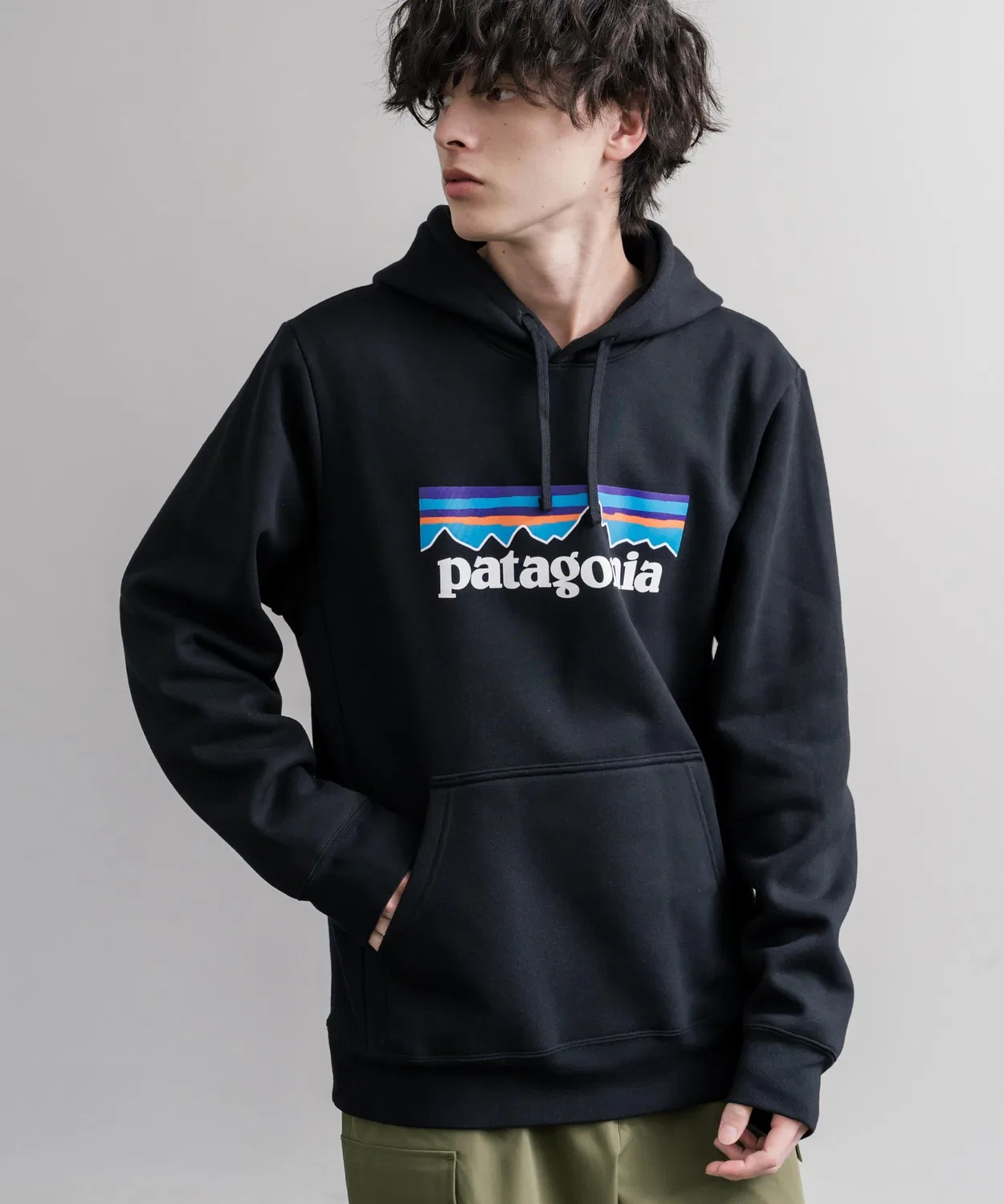 Мужское худи с принтом P-6 Logo Uprisal Patagonia, Green — фото 3