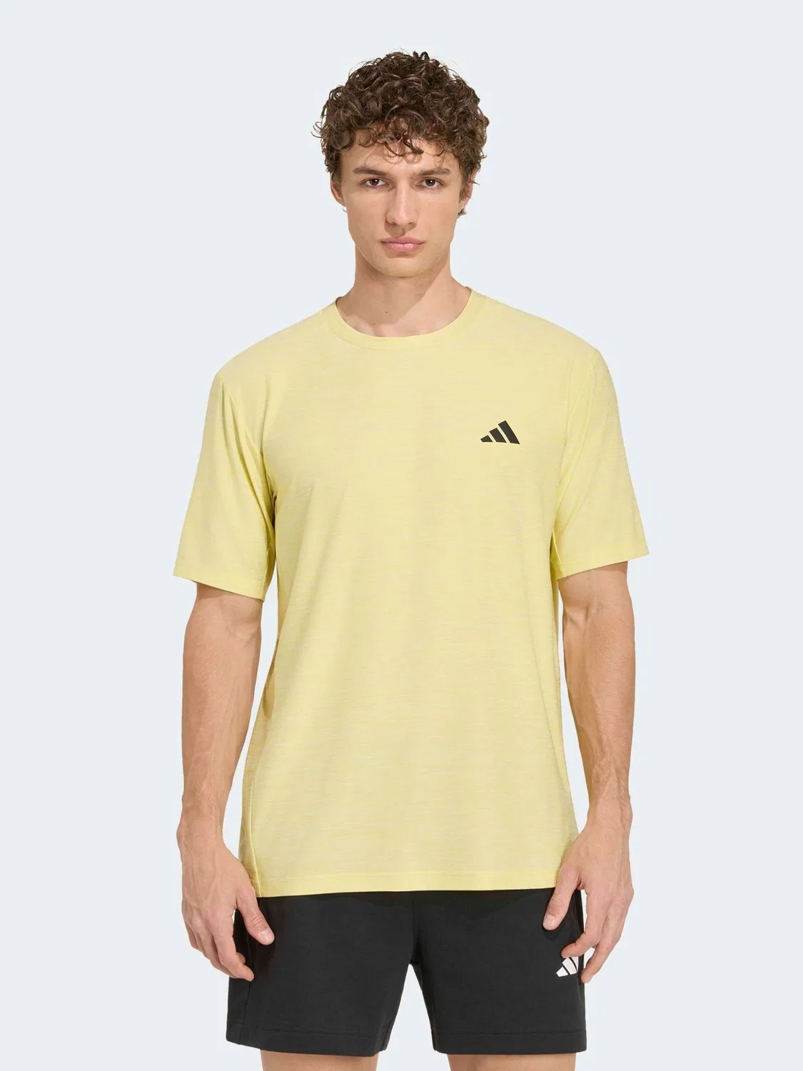 Футболка тренировочная Workout Essentials Flex adidas, желтый