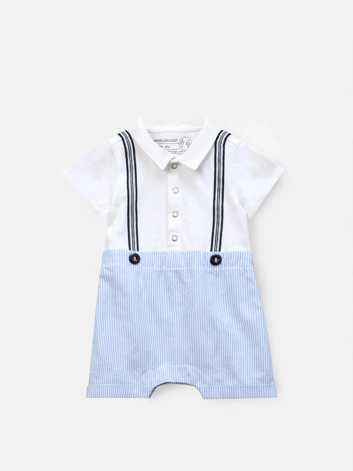 Комбинезон Angel & Rocket Blue Will Mr Smart, голубой