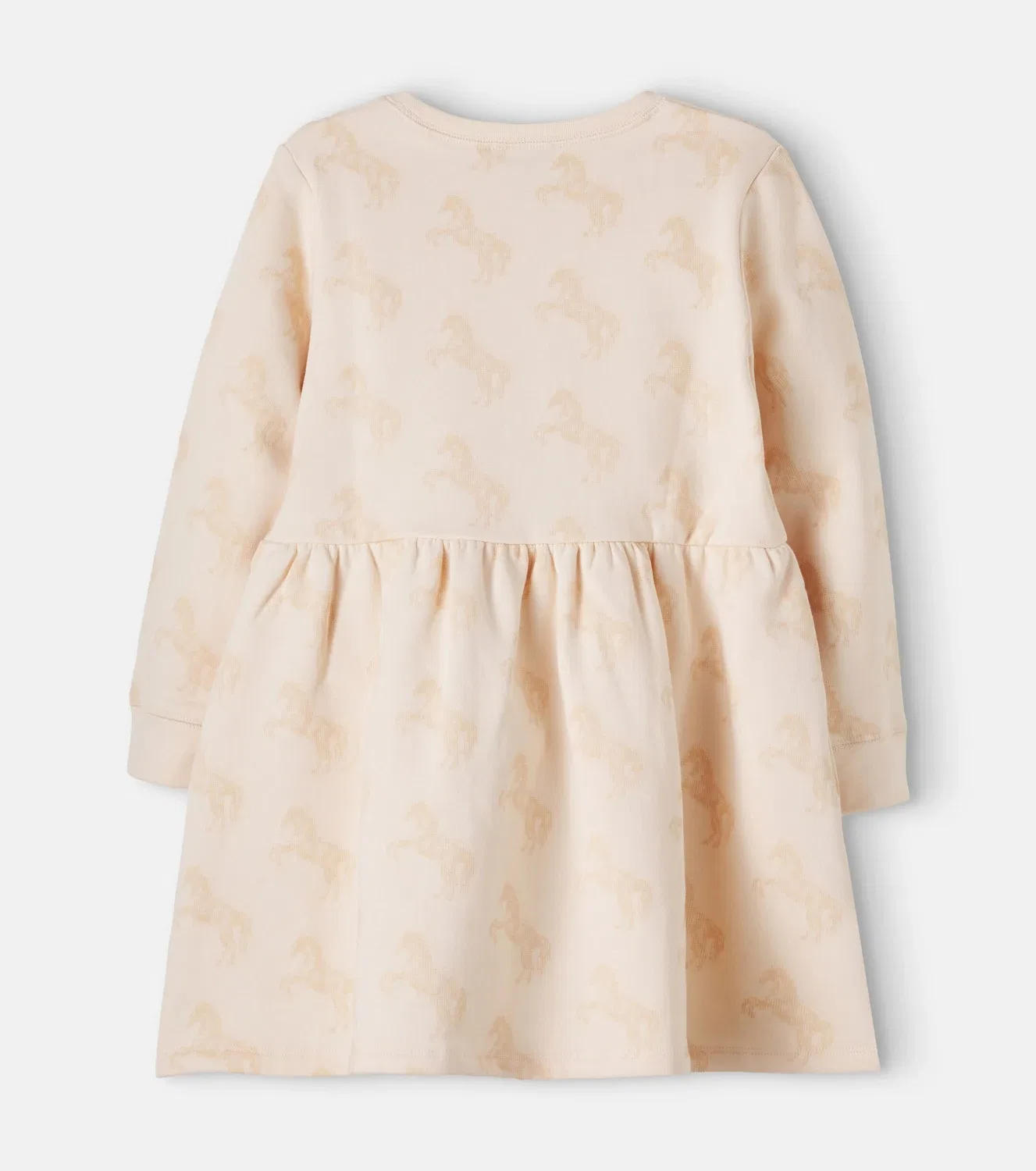 Нарядное платье хлопковое с принтом Mother Of Pearl/Nocc Stella Mccartney Kids, розовый — фото 3