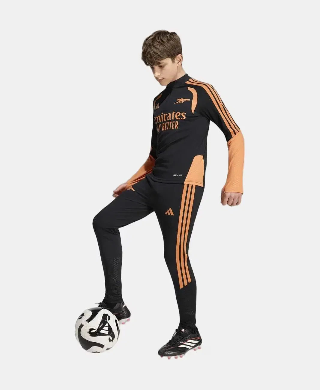 Детские тренировочные штаны для мальчиков Arsenal FC 2026/2027 adidas, Negro — фото 3