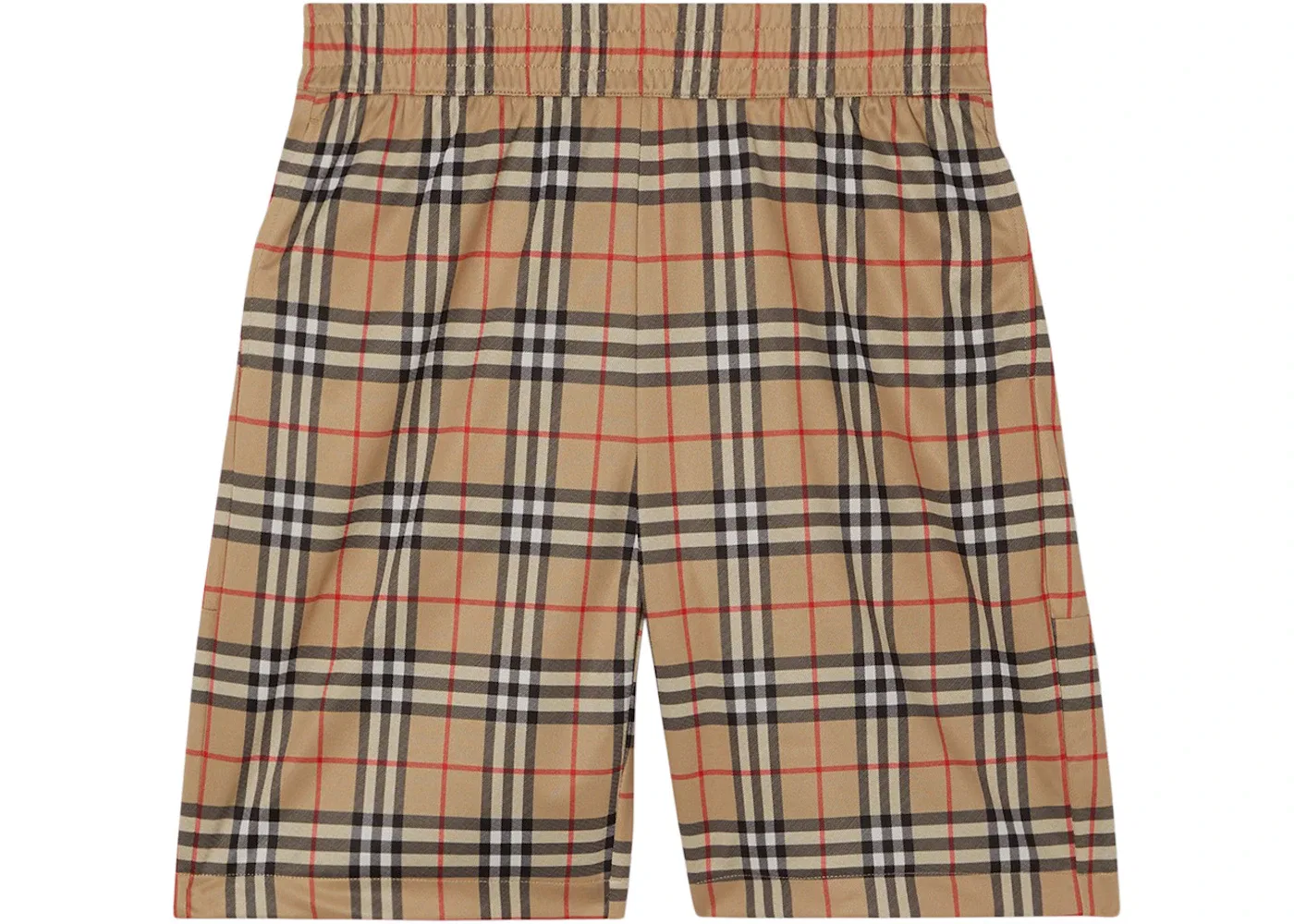 Мужские шорты с принтом Burberry Shorts, Archive Beige