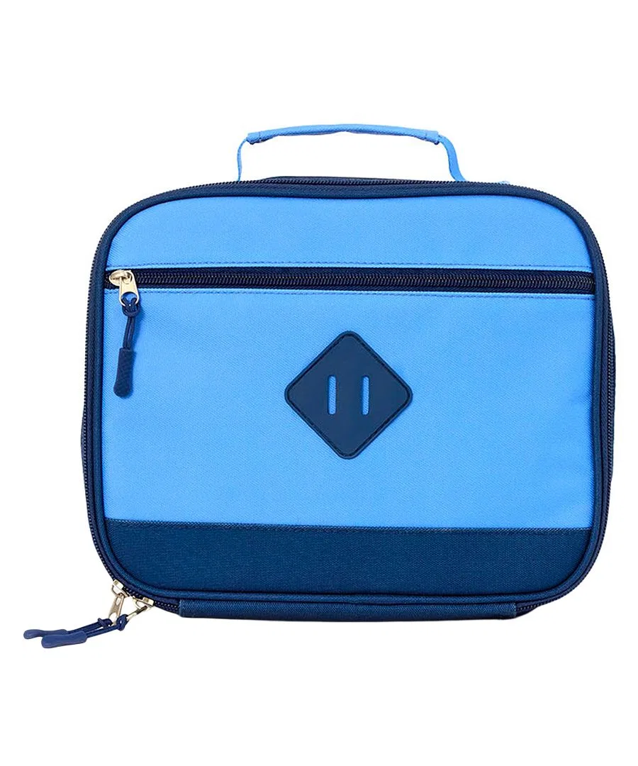 Комплект из 2 предметов: рюкзак и ланч-бокс Color-Block Extreme Nation, Blue Multicolor — фото 3
