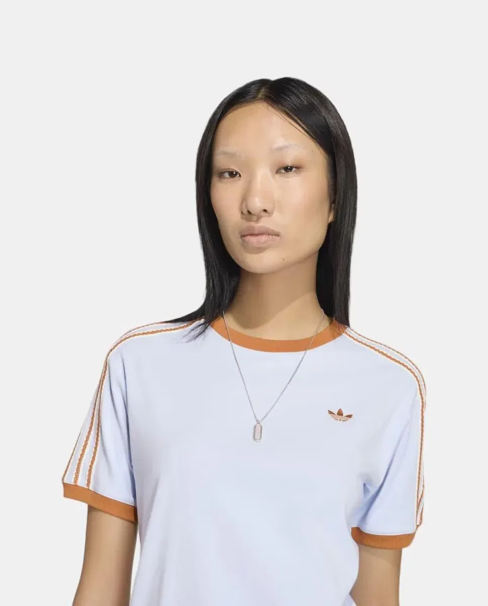Женская футболка 3S Tee adidas, Azul — фото 3