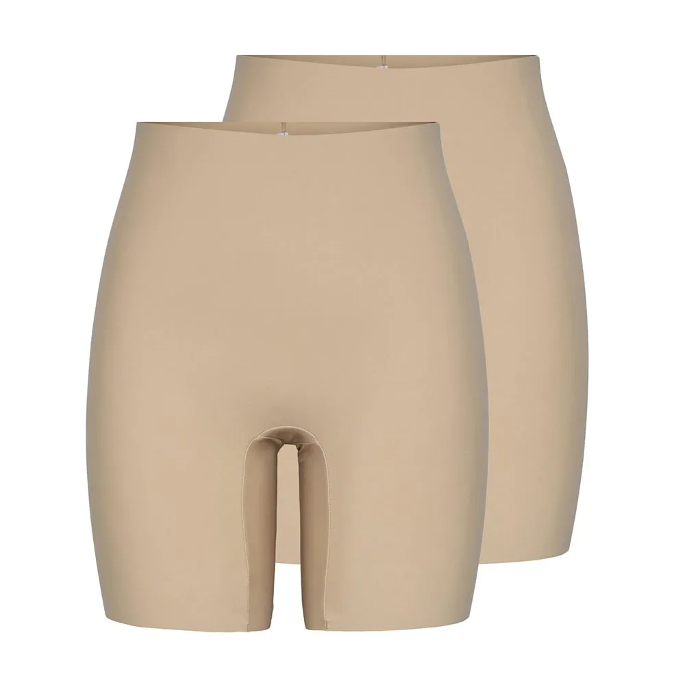 

Леггинсы Pieces Namee Short 2 units, бежевый