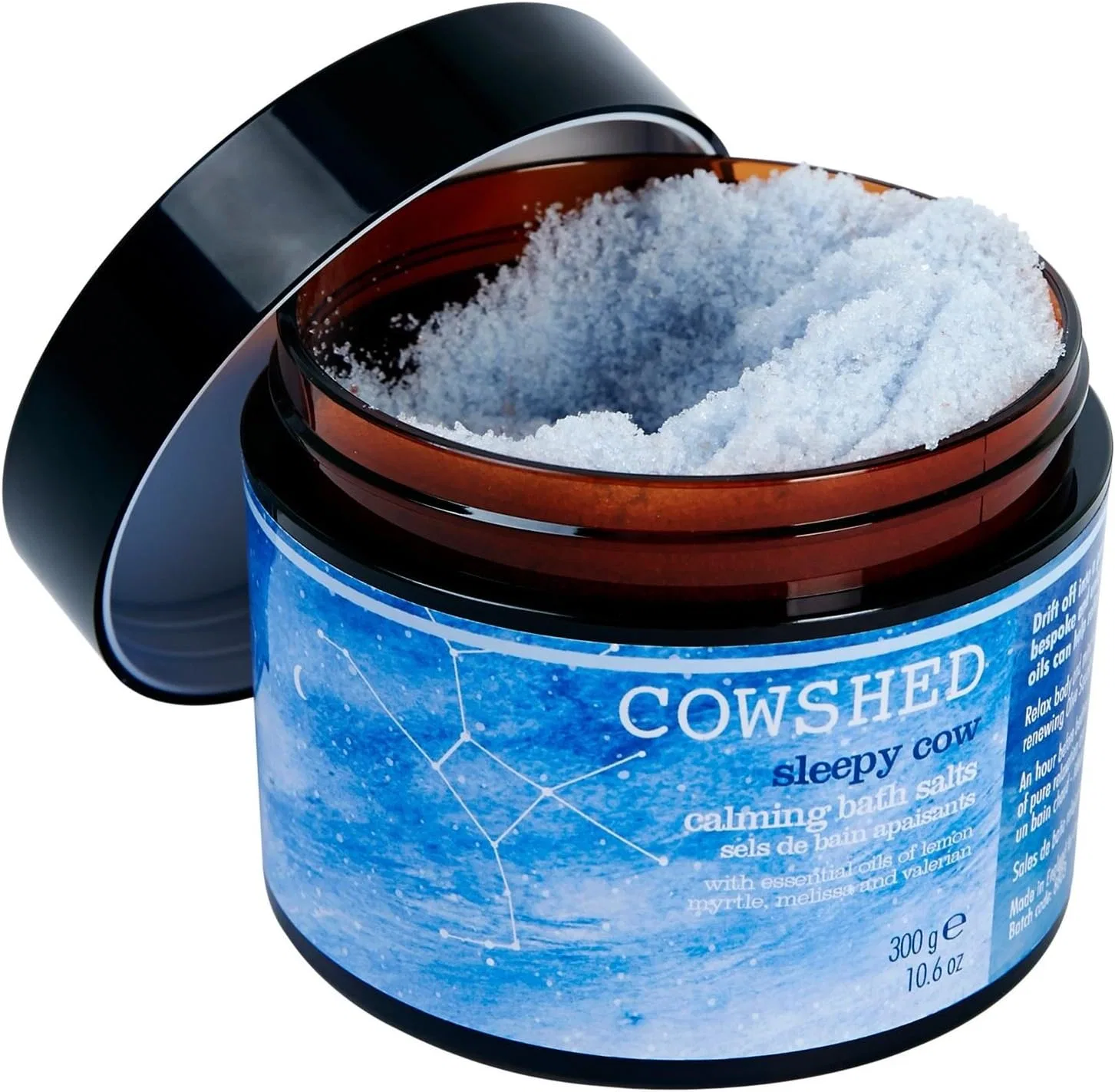 Соль для ванны Sleepy Cow, Cowshed, 300 г, Лимон