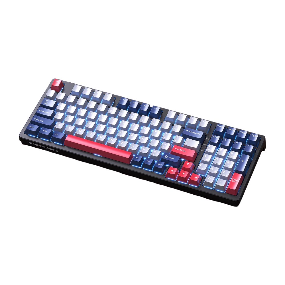 

Механическая клавиатура Lenovo Aurora GK10, Red Switch, Cultural Red, английская раскладка
