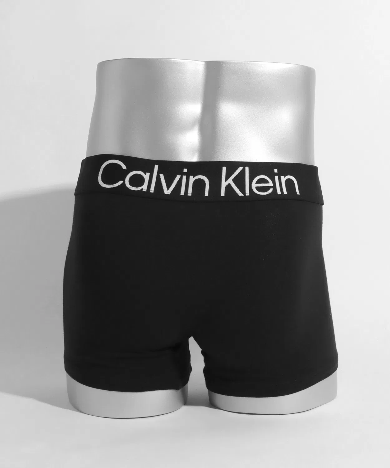Мужские боксеры Calvin Klein с логотипом, комплект из 3 шт., Black — фото 4