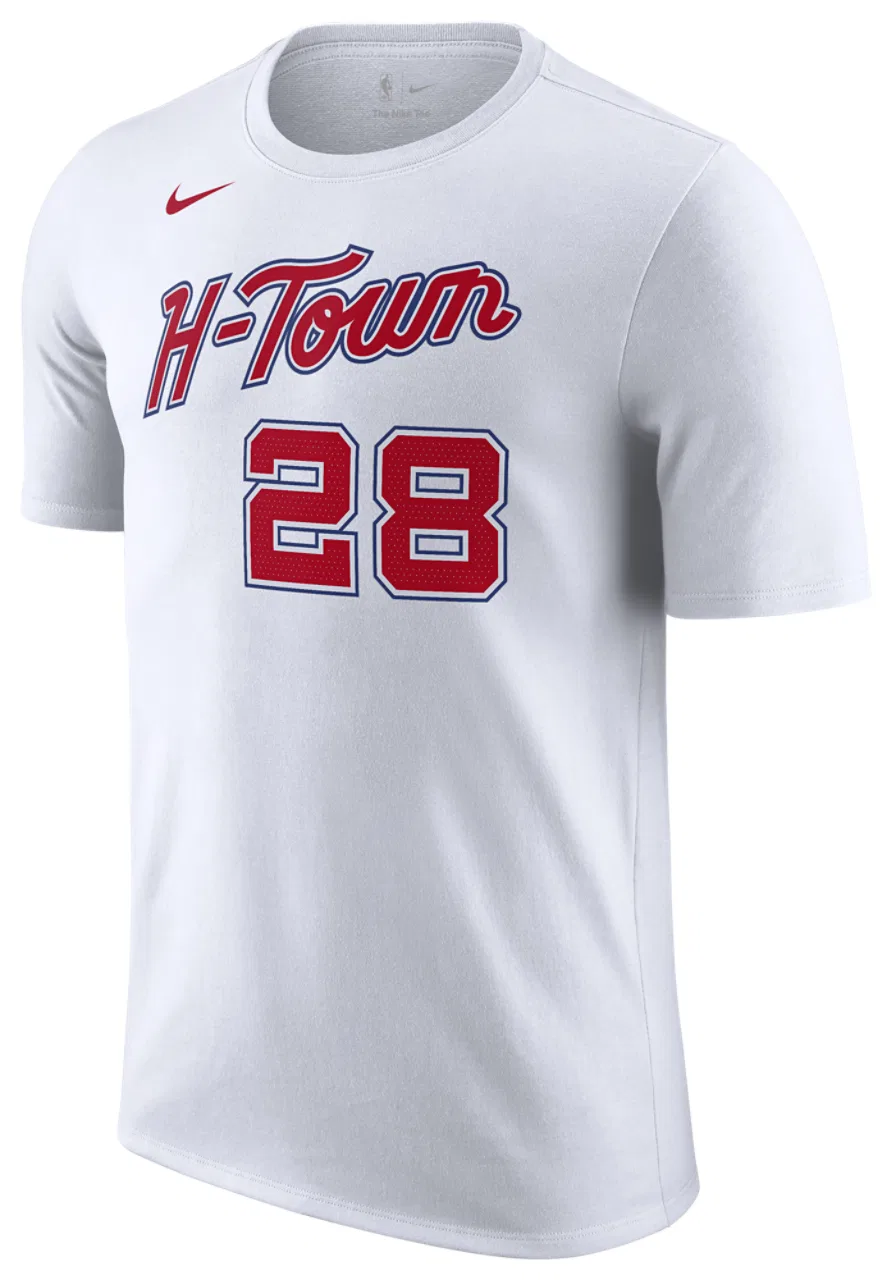 Мужская футболка Rockets Essential Statement NN Nike, цвет White/Multi