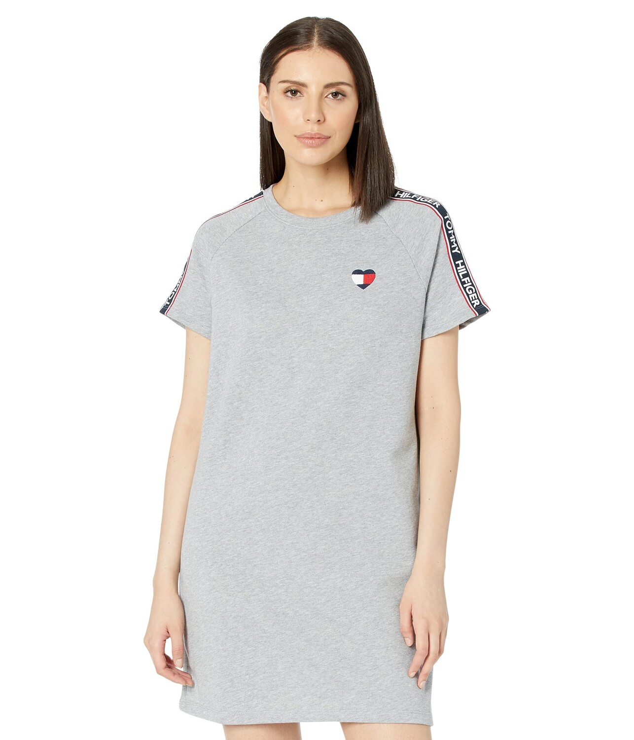 

Платье Tommy Hilfiger, Short Sleeve French Terry Dress with Logo Tape Trim