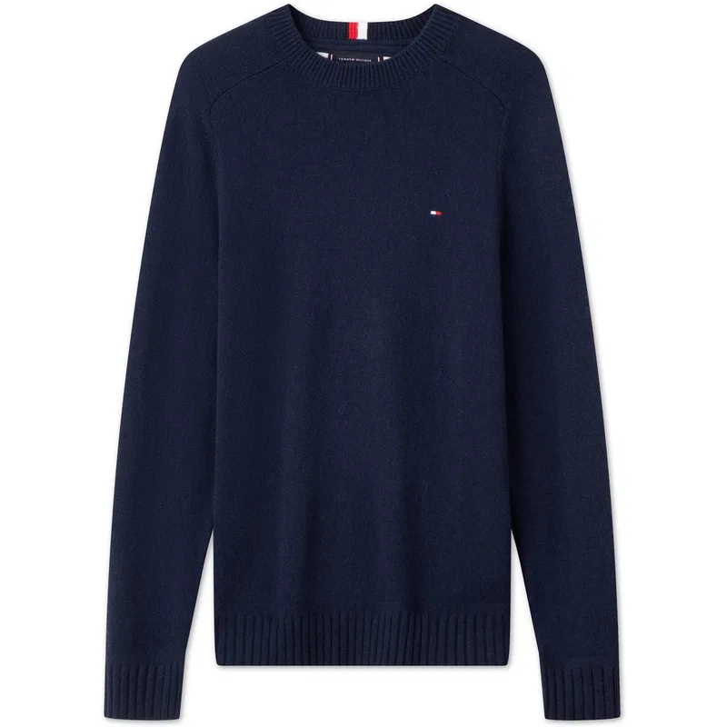 Мужской свитер с круглым вырезом Tommy Hilfiger, Navy Blue DW5