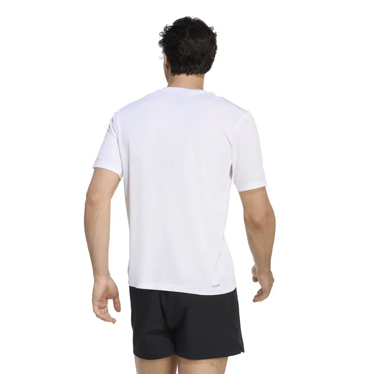 Мужская футболка для тренировок Workout Essentials adidas, Blanco — фото 3