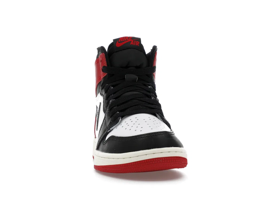 Детские кроссовки Lifestyle Jordan 1 Retro High OG Black Toe Reimagined (GS) Jordan, Black/Black/Varsity Red/White — фото 2