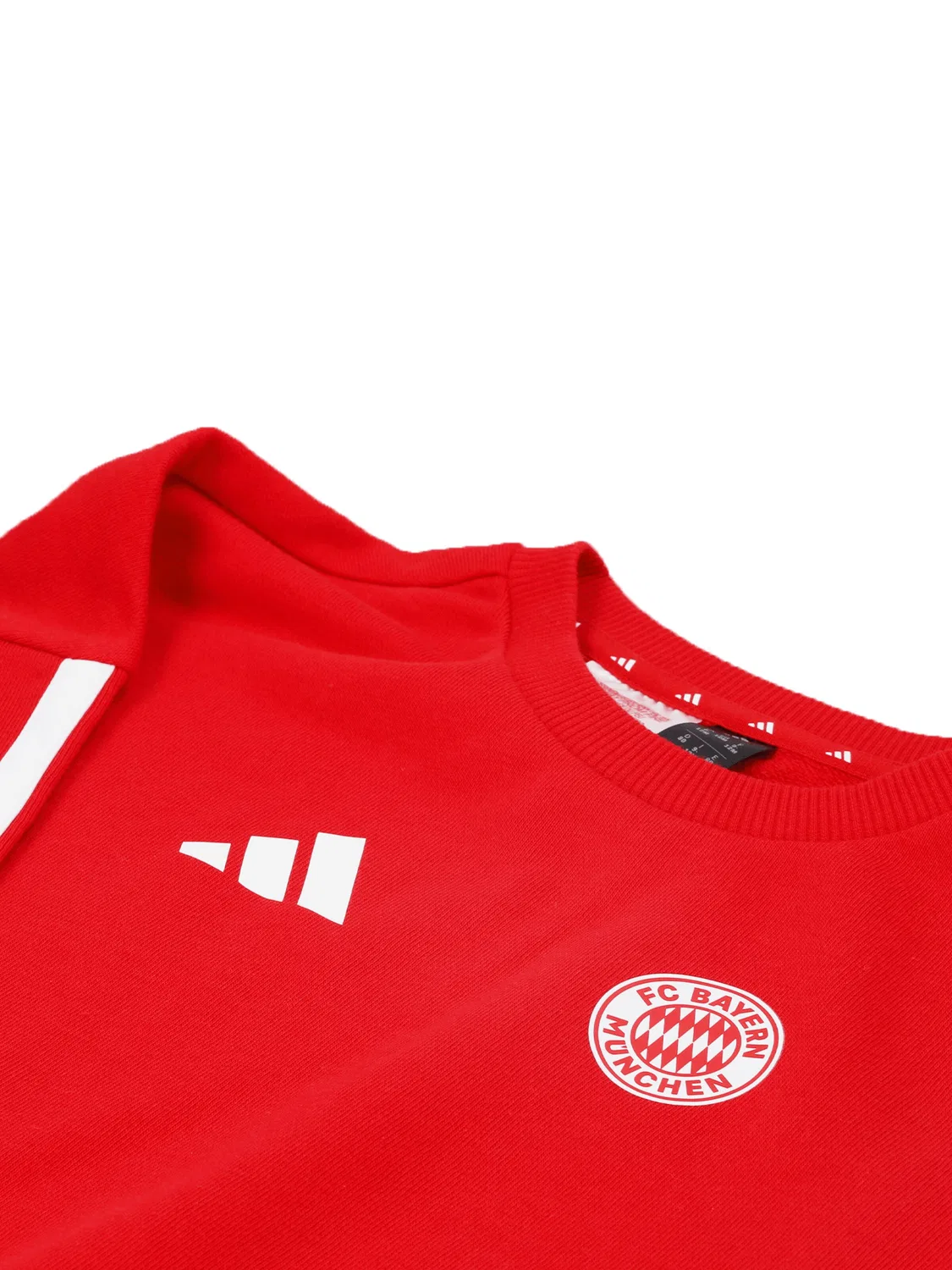 Спортивный костюм Adidas Performance FC Bayern München DNA красного цвета — фото 3