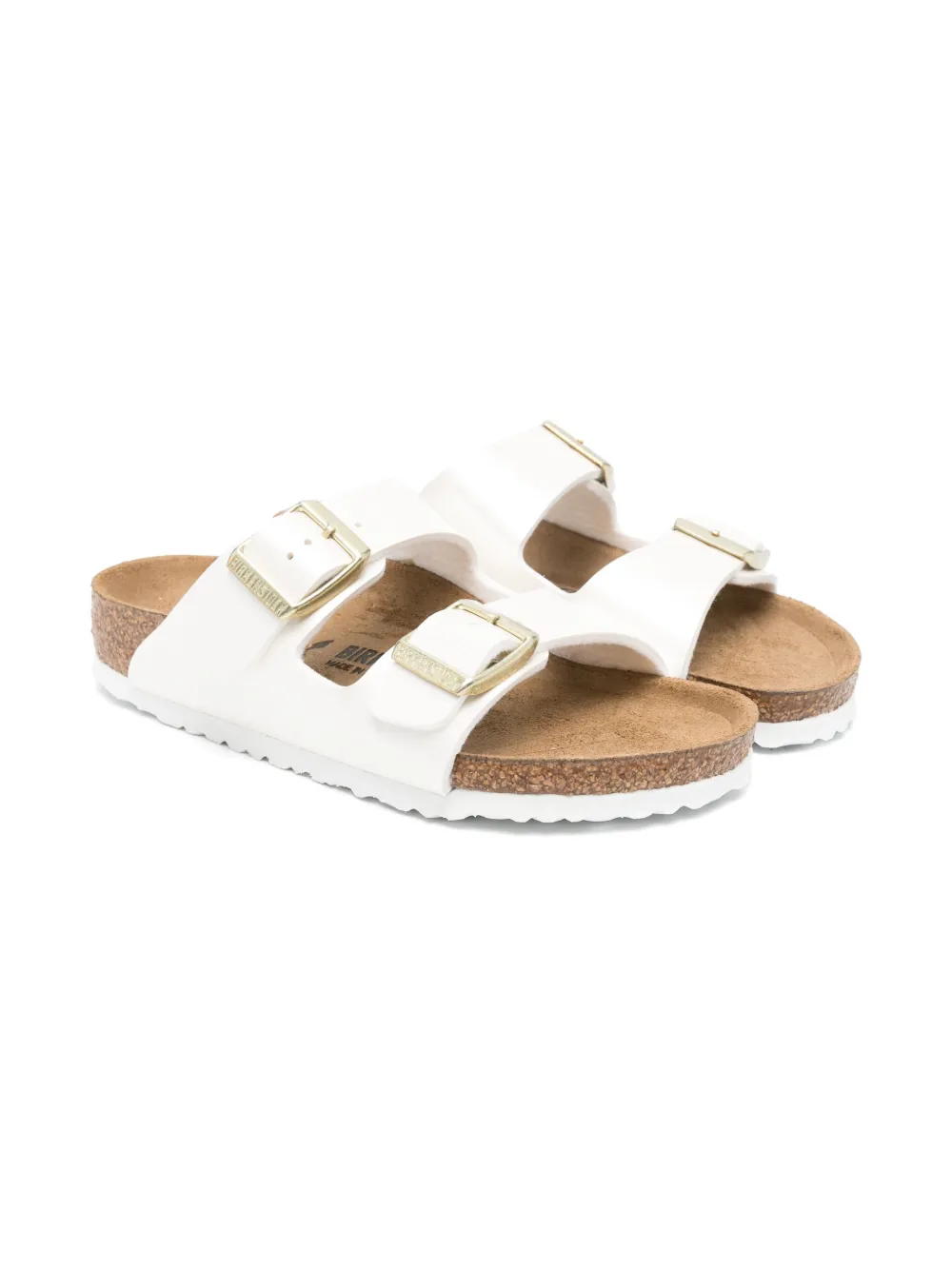 

Сандалии arizona Birkenstock Kids, белый