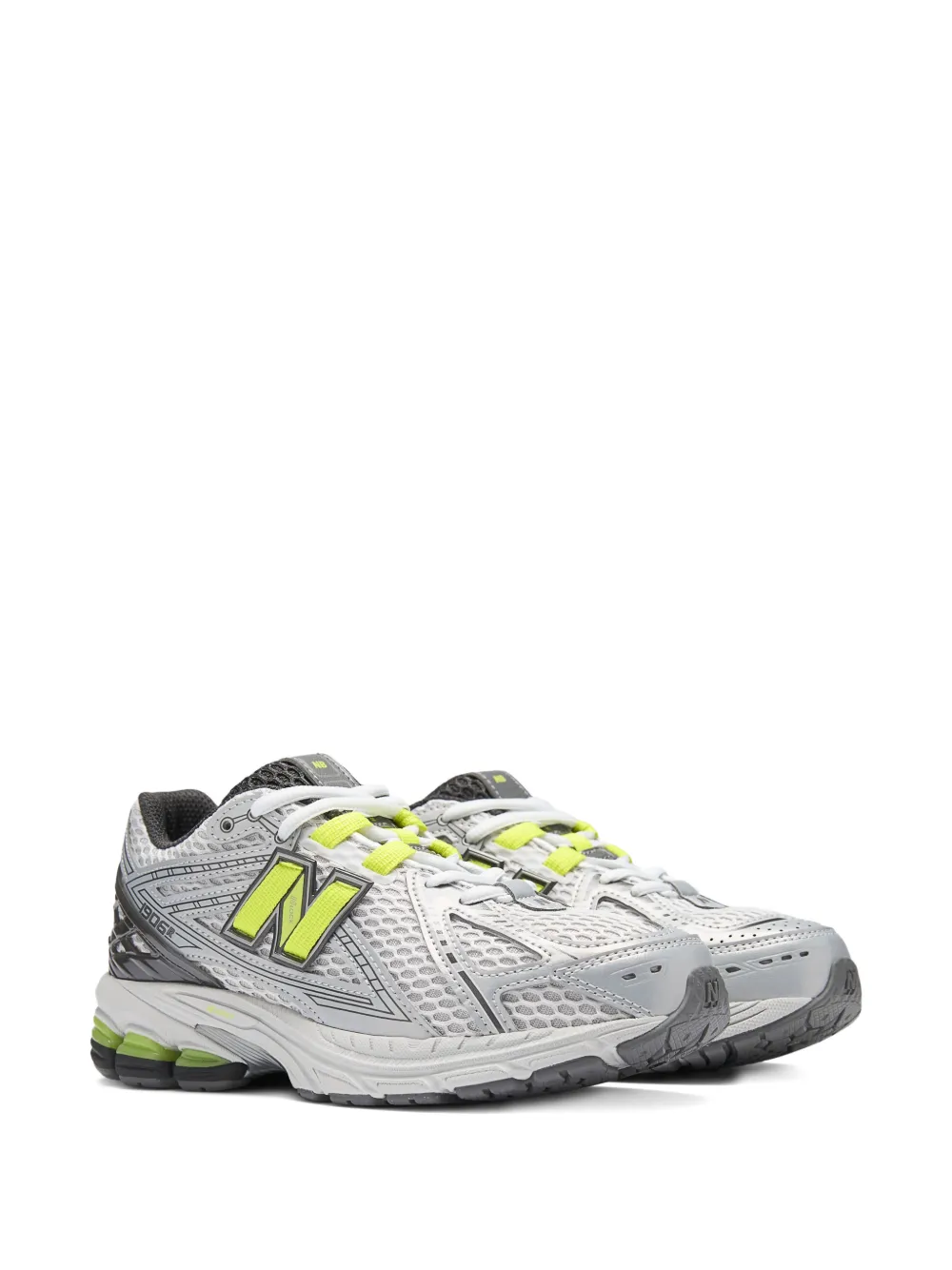 

Кроссовки 1906 с металлическим эффектом и шнуровкой New Balance Kids, белый