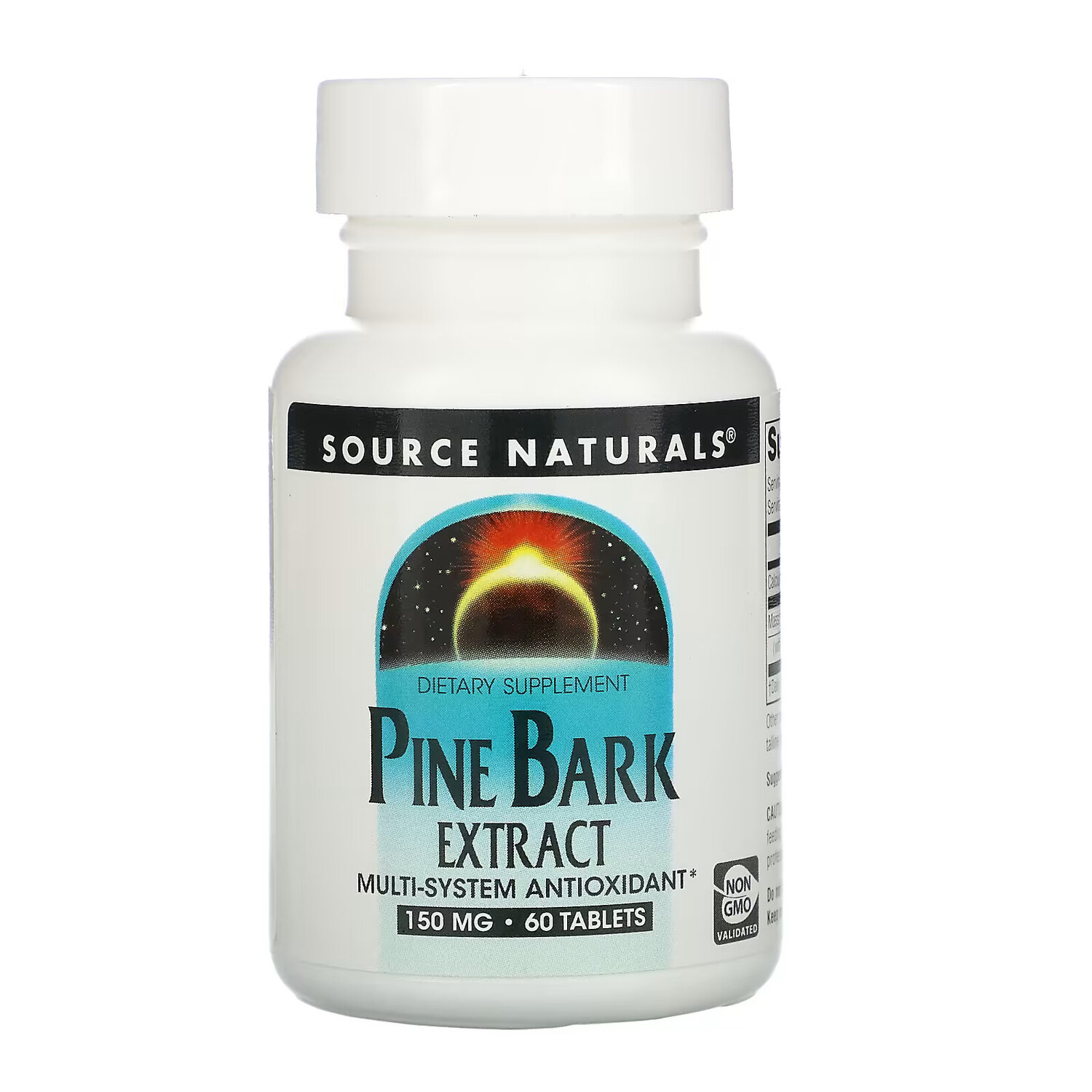 

Source Naturals, экстракт сосновой коры, 150 мг, 60 таблеток