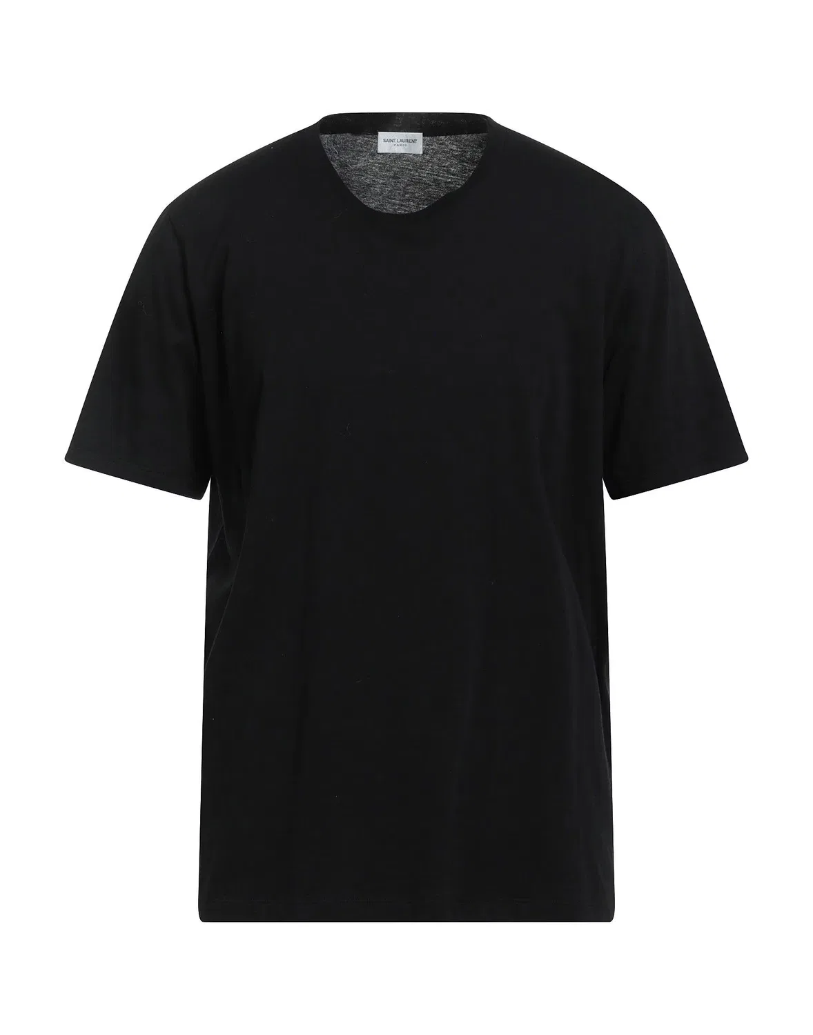Мужская футболка хлопковая Saint Laurent, черный