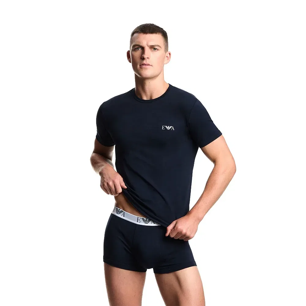 Мужские футболки с коротким рукавом Emporio armani, Blue