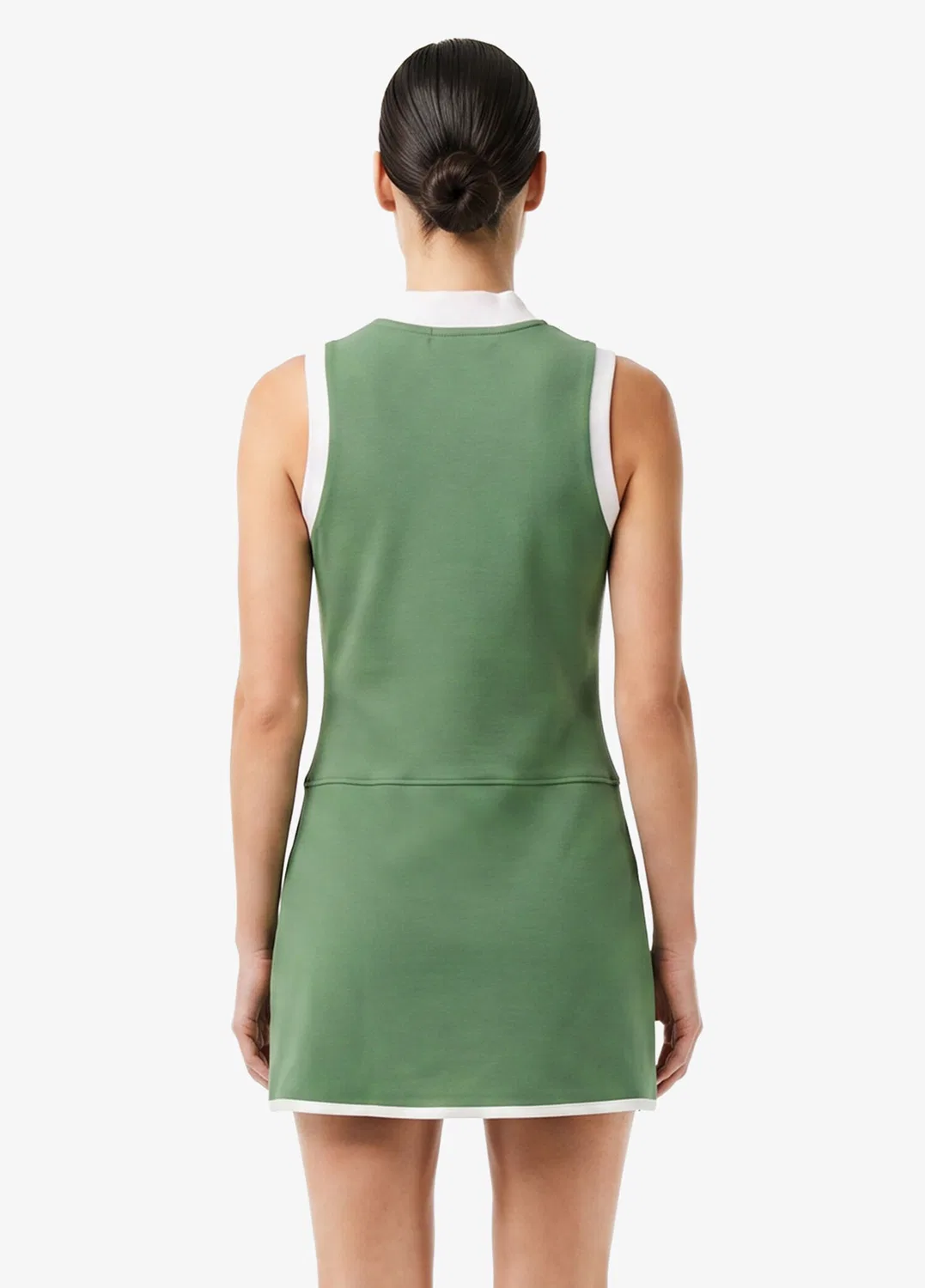 Платье Lacoste Classic Fit, зеленое — фото 2