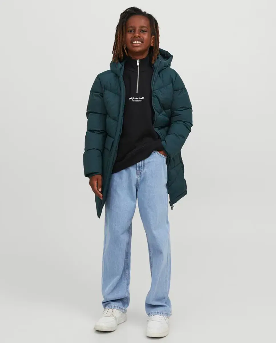 Детские джинсы для мальчиков с заниженной посадкой Vaquero de niño baggy fit Jack & Jones, Azul