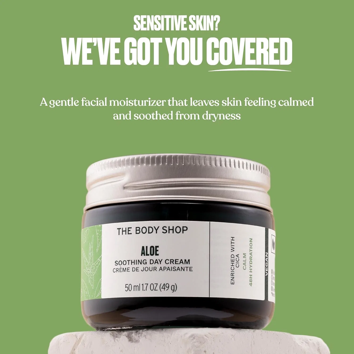 Крем для лица The Body Shop — Дневной с алоэ, 50 мл — фото 2