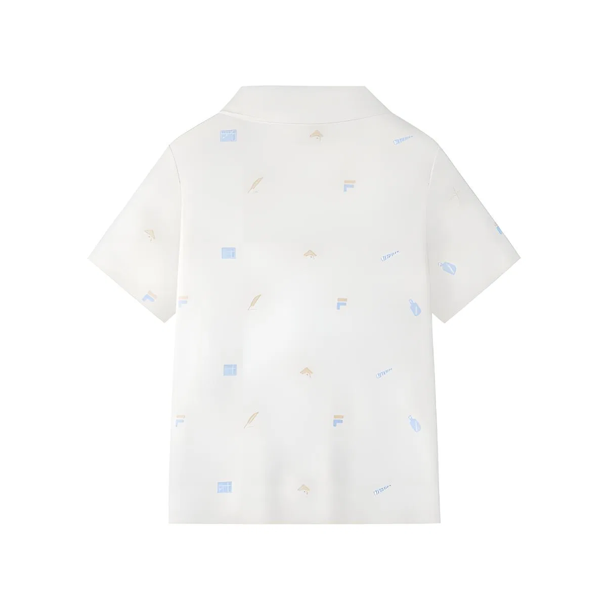 Футболка детская с коротким рукавом и принтом all over print FILA KIDS — фото 3